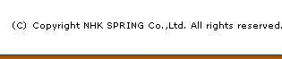 iCjCopyright NHK SPRING Co.,Ltd. All rights reserved.