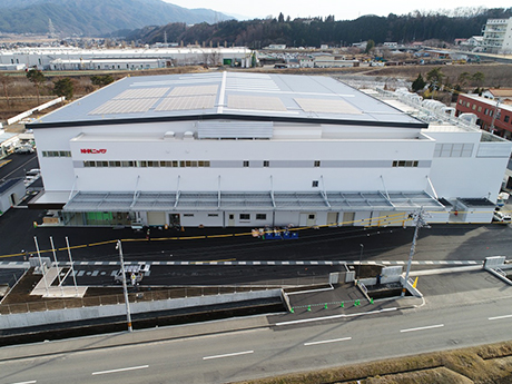 当社宮田工場（144kW）2018年度稼働開始