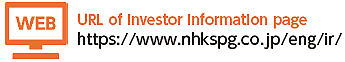 URL of Investor Information page